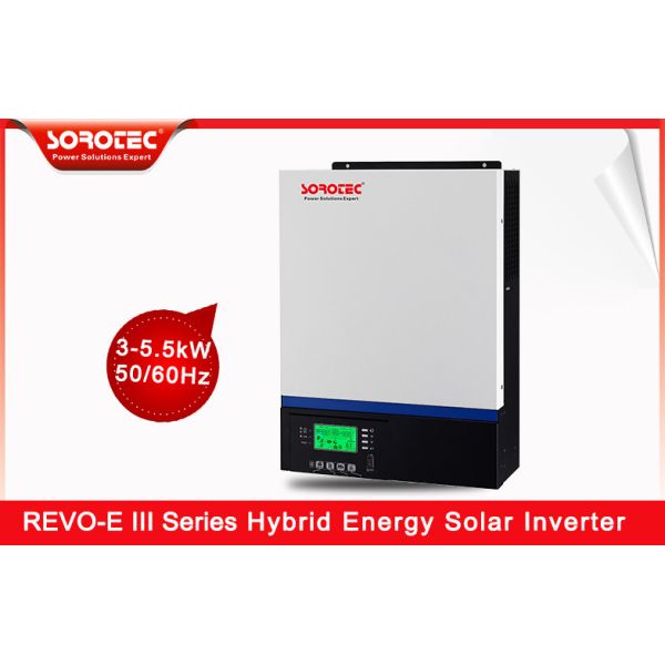 3-5.5kw MPPT Hybrid Solar Inverter Charge Controller REVO E PLUS 240VAC 90A With