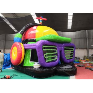Headset Dazzle Gorgeous Blow Up Jump House For Sports Arenas 3 Years Warrenty