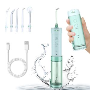 China IPX7 Retractable oral irrigator Water Flosser Professional Cordless Dental Mini Flosser on sale