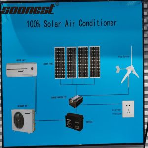 Floor Standing Climatiseur Solaire Solar Air Conditioner Car Solar Air