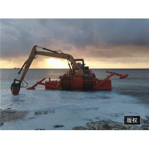 Multi Function Cutter Suction Sand Dredging Equipment Amphibious