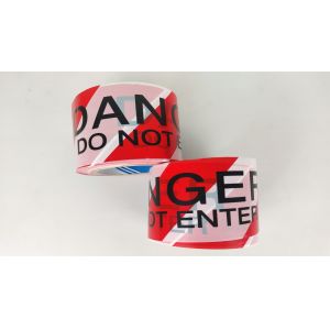 Custom Design Plastic Barrier Tape Caution tape Made of PE