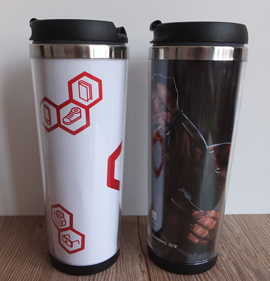 Sport Cup With Ability For Insert Paper Card Advertising Coffee Cup Starbucks Cup