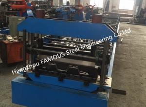 China Steel Composite Floor Decks Metal Roll Forming Machine Cold Roll NZS BS AS on sale