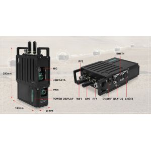 Self Organizing Network COFDM Wireless Ethernet Radio Transceiver 1-3 Watt