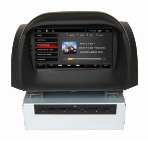 Ouchuangbo auto dvd radio for Ford Fiesta 2013-2016 with android 6.0 gps navi