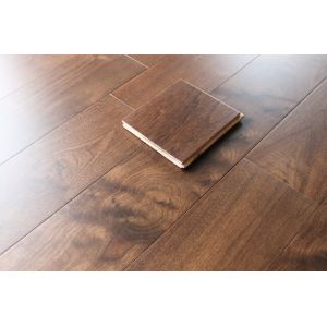 China stained American Black Walnut Engineered wood flooring AB grade on sale