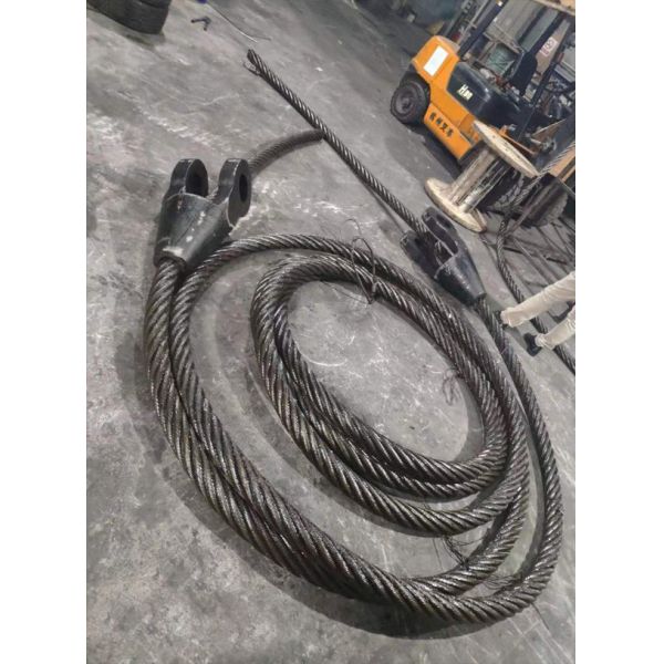 Open Spelter Socket Steel Wire Sling Heavy Duty Forged