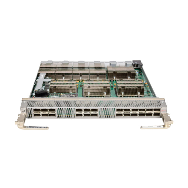 High-Density 24x100G Cisco Module Low Latency , VXLAN/EVPN Support For Data