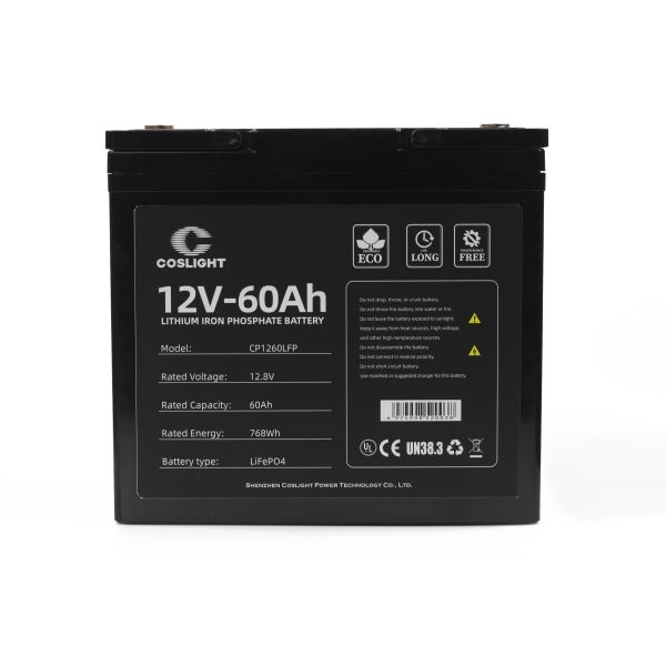 Light Weight 12.8V 60Ah Lifepo4 Lithium Batteries LFP Battery Pack