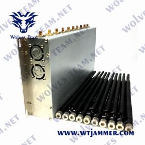 CDMA GSM Cellular Signal Jammer 10W UHF VHF 3G 4G 5G 240VAC WiFi