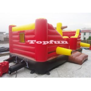 Corsair Design Inflatable Jumping Castle With Canon For Kids Playground
