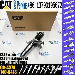 Engine parts common rail injectors 1OR-4374 140-8413 7E-6193 OR-8867 105-1694 OR