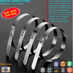 Stainless Steel Ball-lock Cable Ties