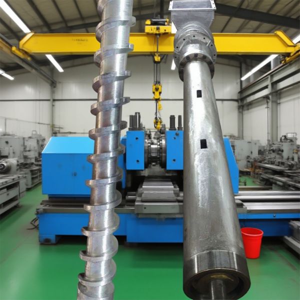 Customized micro recycled plastic screw extruder, single-screw barrel sleeve, stainless steel suitable for Pvc plastic extruder Plastify Extruder