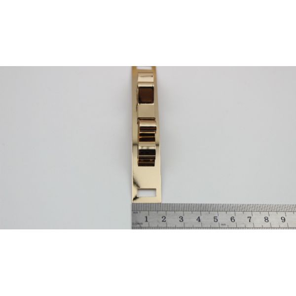 Metal shoe hardware accessories gold butterfly bow shape iron sheets shoelace buckles