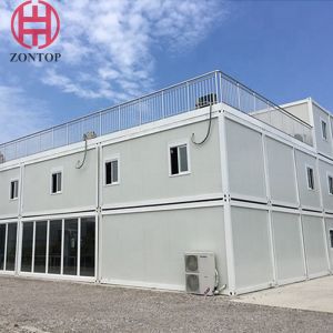 Zontop High Quality Luxury Modular Prefab House Luxury Light Steel Structure