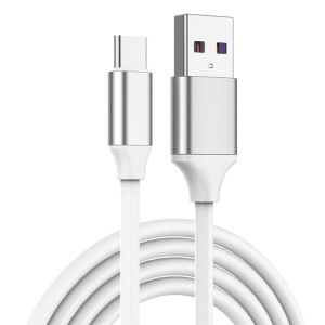 3m 2m White USB A To USB C Fast Charging Cord Calbles Compatible With Samsung