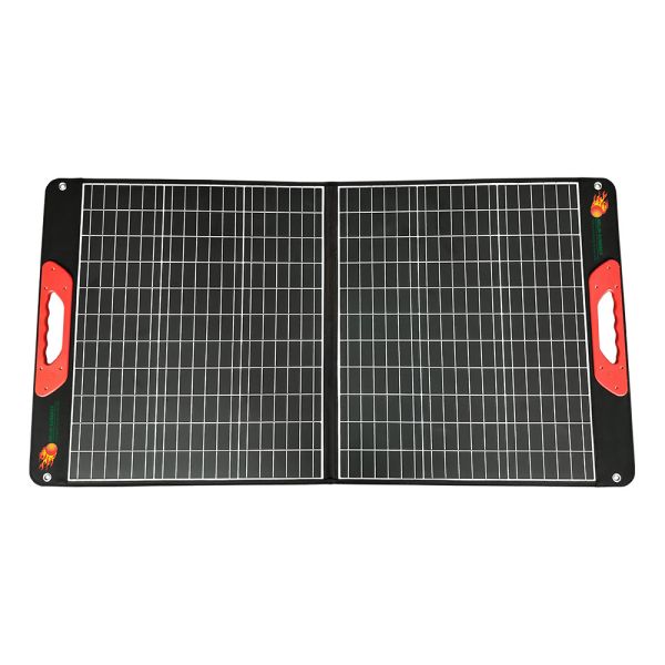 Buy 120 Watt Portable Folding Solar Panels with 22% Efficiency and 6A Output for Outdoor RV Solar Battery Charging at wholesale prices