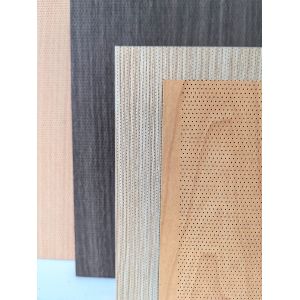 0.9NRC Microperforated Wood Panel 2/2/0.5mm Wall Acoustic Wooden Sound Absorbing