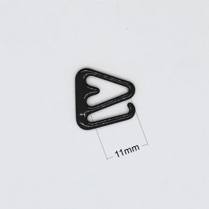 Triangle Metal Bra Strap Slider Hooks 11mm