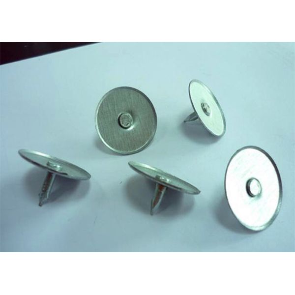 Stainless Steel Round Cup Head 35mm Stud Welding Pins For Ductwork System