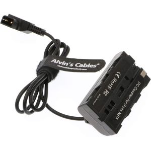 Alvin's NP-F550 to D-Tap Power Cable for Sony/Atomos/SmallHD Monitors