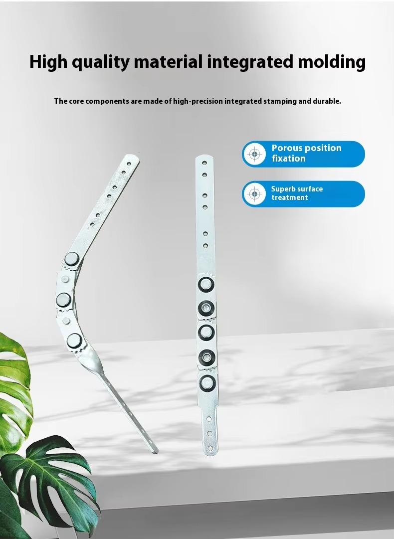 Adjustable Angle Sofa Headrest Hinge 180° Bending Hinge Multi-functional Furniture Hardware Accessory