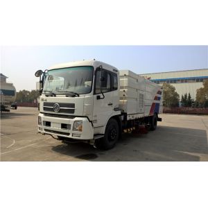 LHD Truck Mounted Road Sweeper 15t Road Cleaner Truck