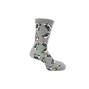 Breathable Womens Penguins Socks Long Slipper Socks