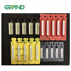 Liquid Plastic Plastic Ampoule Filling Machine Sealing Packing Labeling