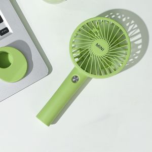 Quality Portable Handheld Mini Fan with 4 Rotary Vane and Rechargeable USB Power for sale