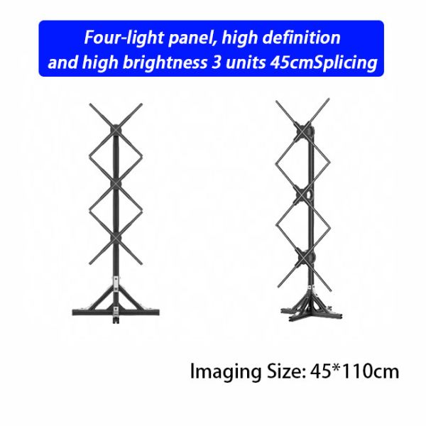 High Definition 3D Holographic Fan Interactive 3D Fan Hologram