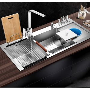 42' Top Mount Multi Function Kitchen Sink Knife Holder 105x48