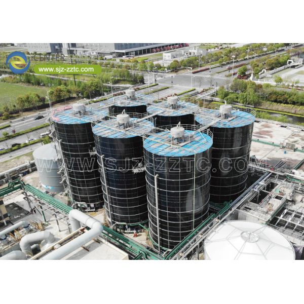 Buy Center Enamel Provides Anaerobic Digester Tanks For Norway Wastewater Treatment Project at wholesale prices
