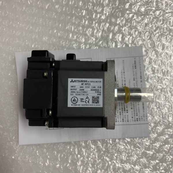 Mitsubishi HF-KP23 AC Servo Motor 3 PHASE 200W 111V 3000RPM 150HZ NEW