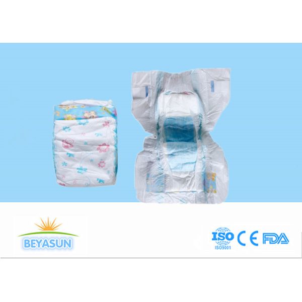 Buy Chlorine Free Elastic Waistband Disposable Baby Diapers at wholesale prices