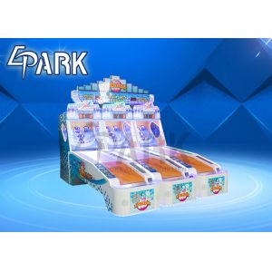 Entertainment Coin Operated Arcade Machines / Adult - Child Bowling Simulator