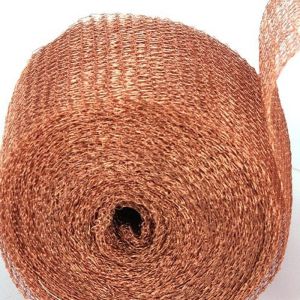 Buy cheap Strong Copper Knitted Wire Mesh 100mm 127mm Pest Control Mesh from wholesalers