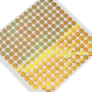Anti Fake Sticker Kn95 Hologram Security Labels Anti Counterfeiting Solutions