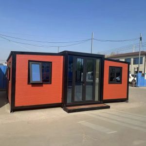 5900*6260*2480mm Expandable Container House For Residential Commercial Storage