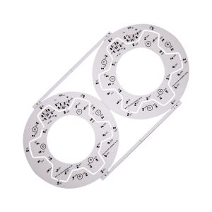 White OEM ODM Single Sided PCBs Aluminum Printed Circuit Board