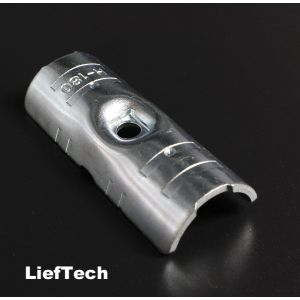 Buy cheap Lean Tube Metal Pipe Connector Steel Pipe Fittings 180 Degree Joint Clamps from wholesalers