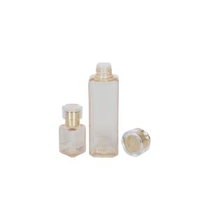 30ml 180ml PETG Makeup Remover Bottle Square Right Angle