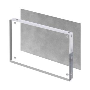 ODM Clear Acrylic Magnetic Picture Frames Holder A5
