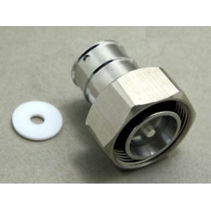 Customized RF connector male 4.3-10 Mini-DIN connector soldering type for 1/2"
