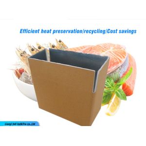 Insulated Caviar Carton Packaging Boxes For Shipping Seafood