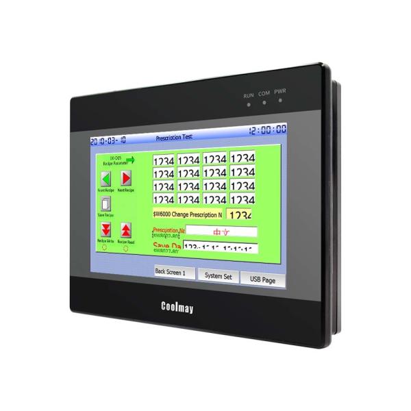 Buy Rechargeable Battery HMI Programming Panel 60KHz Supported Clock Adopted at wholesale prices