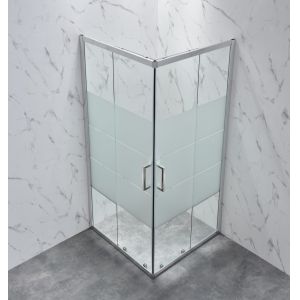 Aluminum Frame Shower Room Enclosure 6mm 1mm-1.2mm