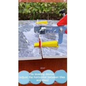 Floor Tile Leveling System Clips and Wedgs Plastic Ceramic Leveling System Tile